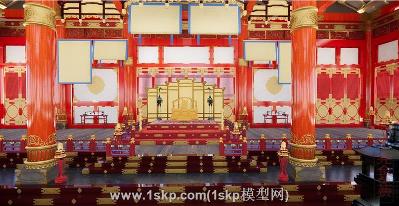 皇帝大殿皇宫议政厅
