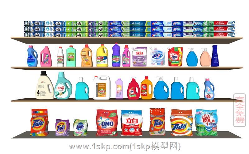 洗衣用品牙膏洗衣液洗衣粉