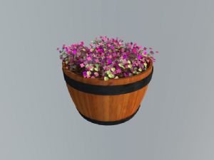 花盆SU模型