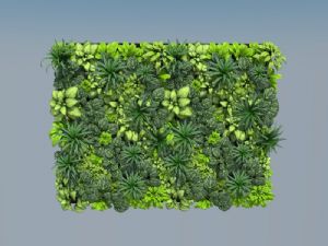 绿植墙植物墙SU模型