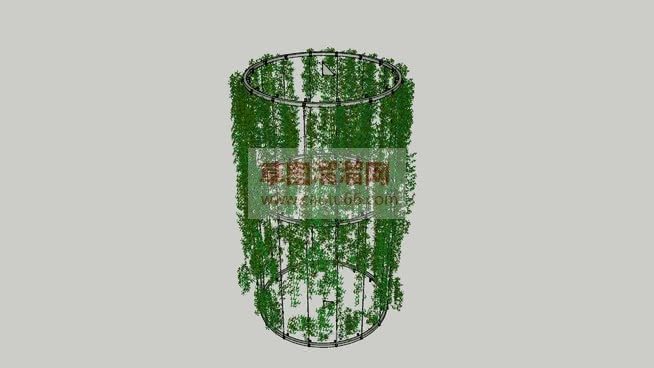 国庆花架常用SU模型