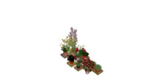 花盆植物SU模型