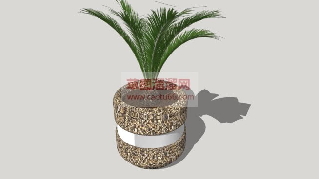 花盆免费SU模型