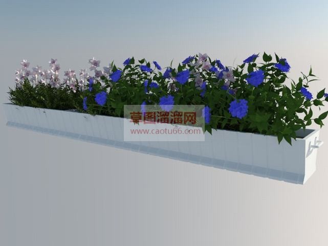 植物花SU模型