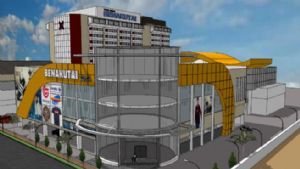 商业综合体建筑酒店SU模型 免费sketchup模型下载