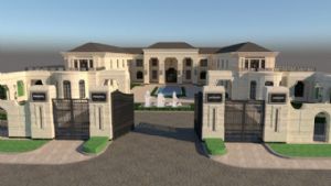 会所建筑SU模型