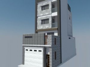 农村别墅建筑SU模型