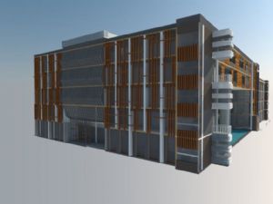 图书馆建筑SU模型