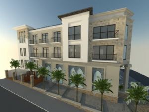 公寓建筑住宅SU模型