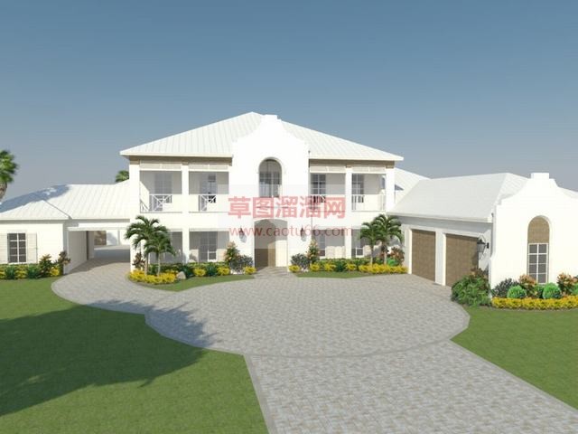 别墅房屋建筑SU模型