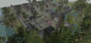 中式古代游戏SU模型