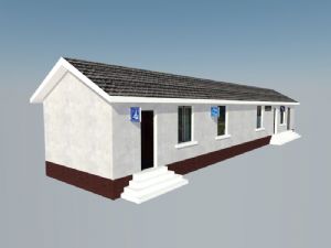 平房建筑SU模型