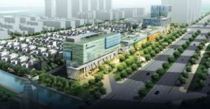 商务中心区域建筑SU模型