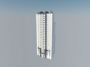 中式建筑徽派建筑高层建筑SU模型