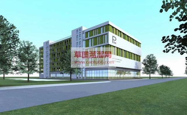 停车库停车楼房停车场SU模型