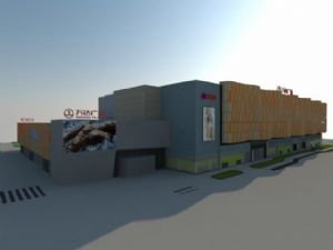 万达商业建筑SU模型