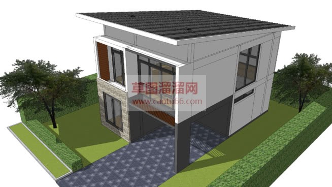 现代二层简单SU模型