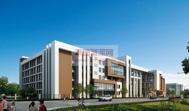 学校教学楼建SU模型