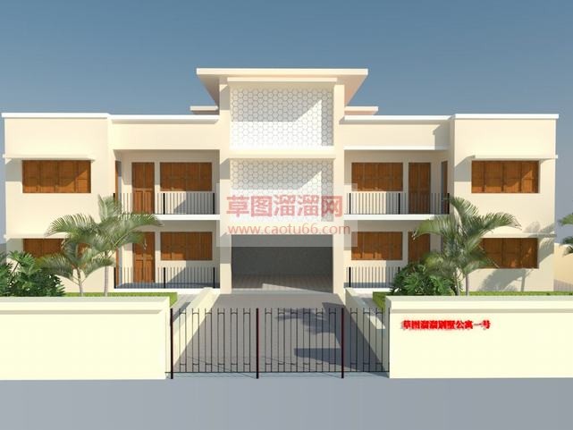 别墅公寓住宅SU模型