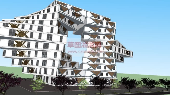 草图大师异形SU模型