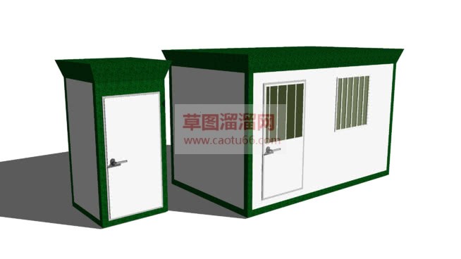 现代集装箱式SU模型