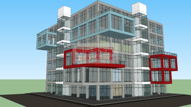 草图大师建筑SU模型
