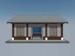 公共卫生间+SU模型