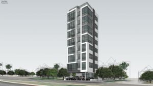 办公楼高层建SU模型