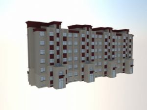 古典住宅楼房SU模型