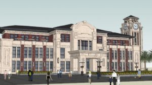 欧式风格建筑SU模型