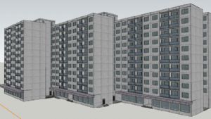混泥土建筑-SU模型