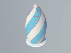 异形建筑松果SU模型