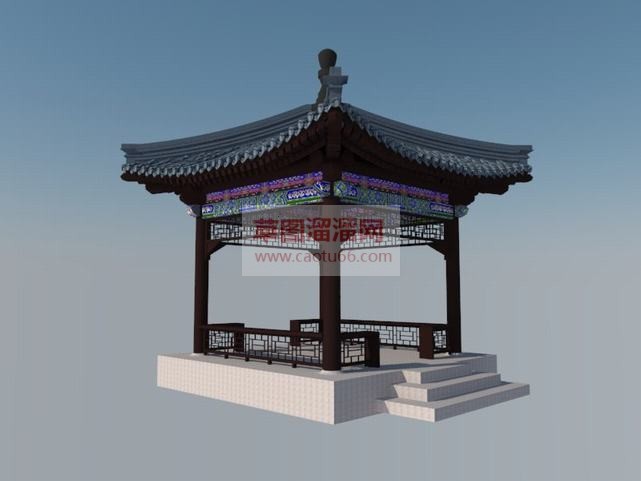 草图大师中式SU模型