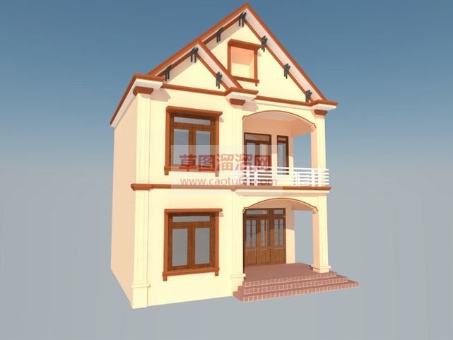 洋房别墅住宅SU模型