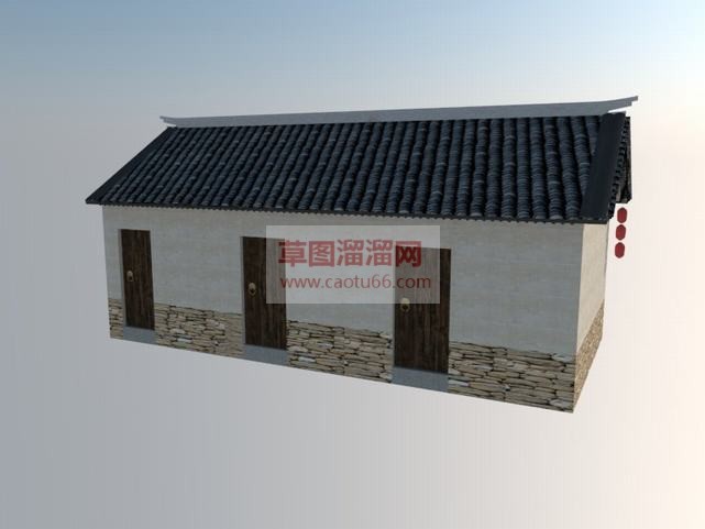 农村房农户平SU模型