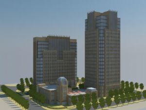 新古典高层建SU模型