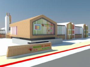 幼儿园建筑校SU模型