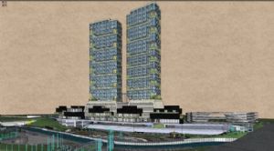 东郡概念建筑SU模型