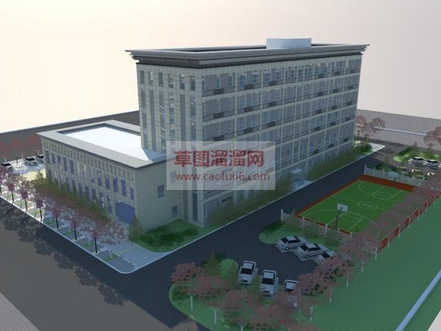 政府办公大楼SU模型