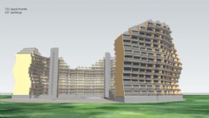异形建筑大楼SU模型