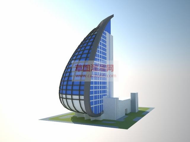 异型建筑免费SU模型
