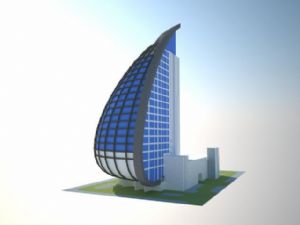 异型建筑免费SU模型