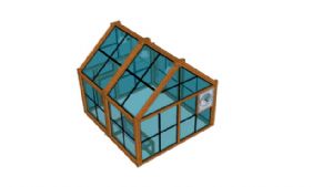 玻璃阳光房SSU模型