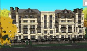 民国建筑住宅SU模型