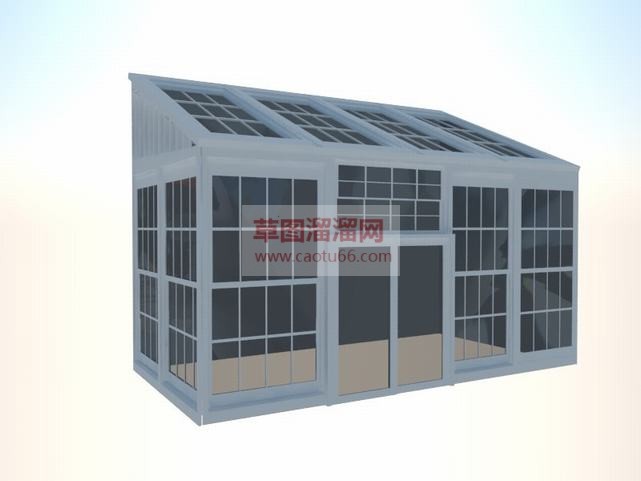 画阳光房视频SU模型