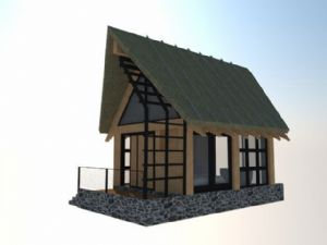 度假休闲阳光SU模型