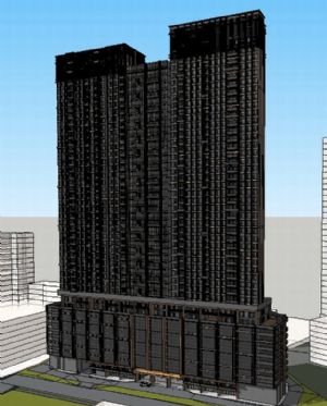 免费高层建筑SU模型