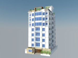 怎么画公寓建SU模型