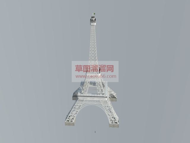 埃菲尔铁塔完SU模型