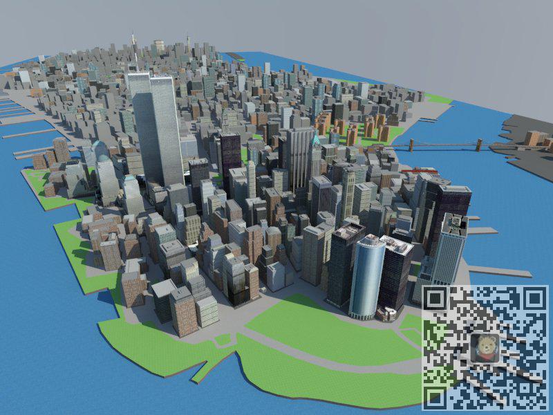 城市规划建筑SU模型